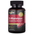 120 Capsules D-Mannose 1000mg Cranberry & Dandelion Extract Y3824