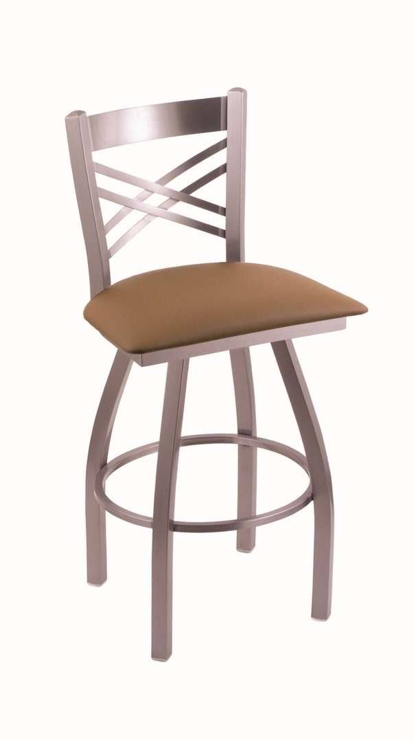 Swivel Stool with 30x22 Beechwood Seat M24055