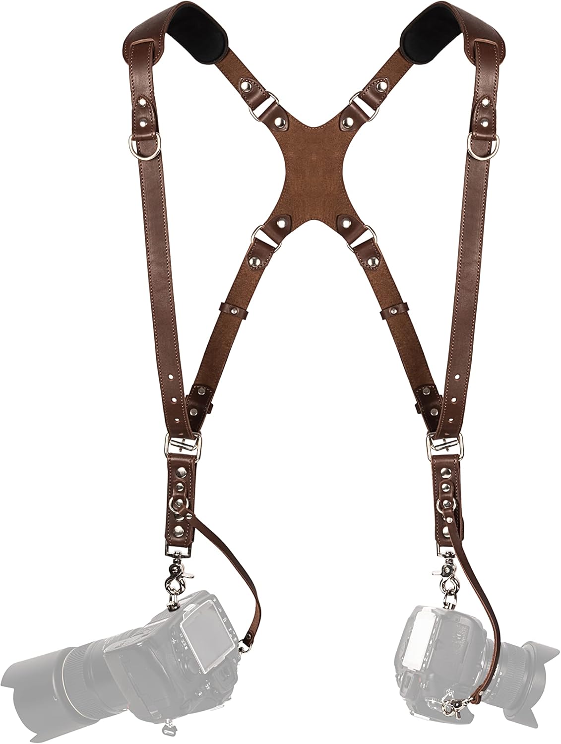 Dual Harness Leather Strap B19318