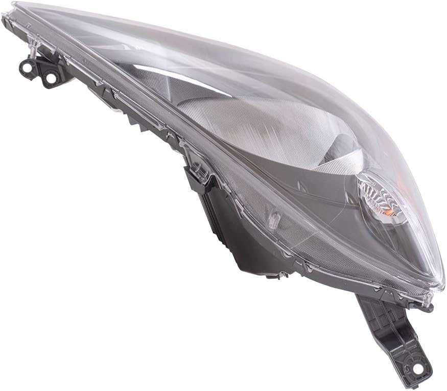 Replacement Driver and Passenger Headlights with Grey Bezels I54797