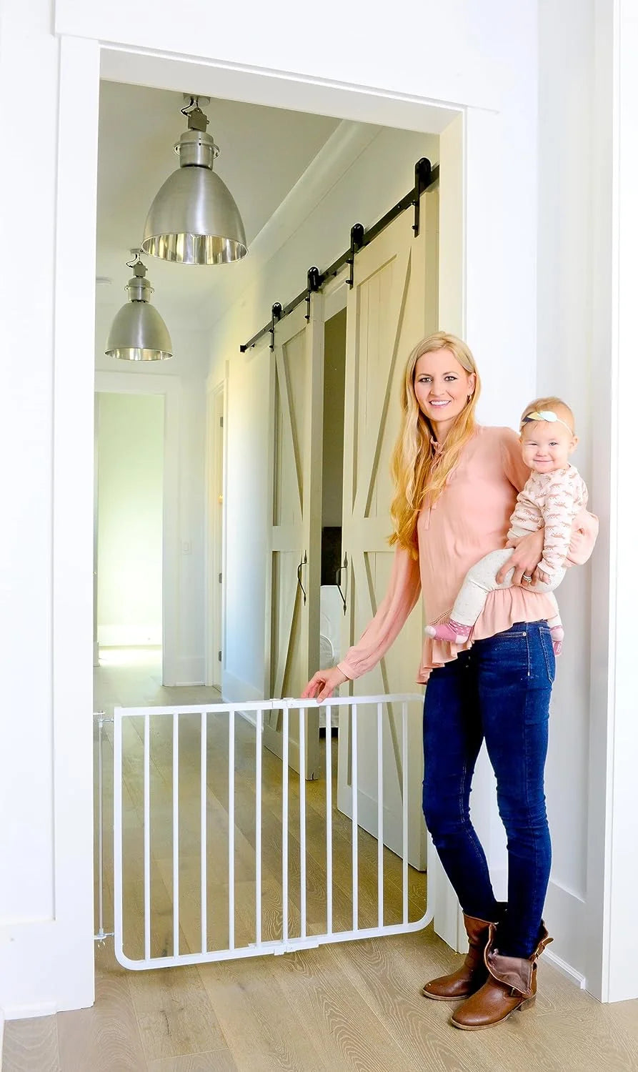 Adjustable Aluminum Baby Gate E885