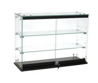 Locking Glass Countertop Showcase Q207