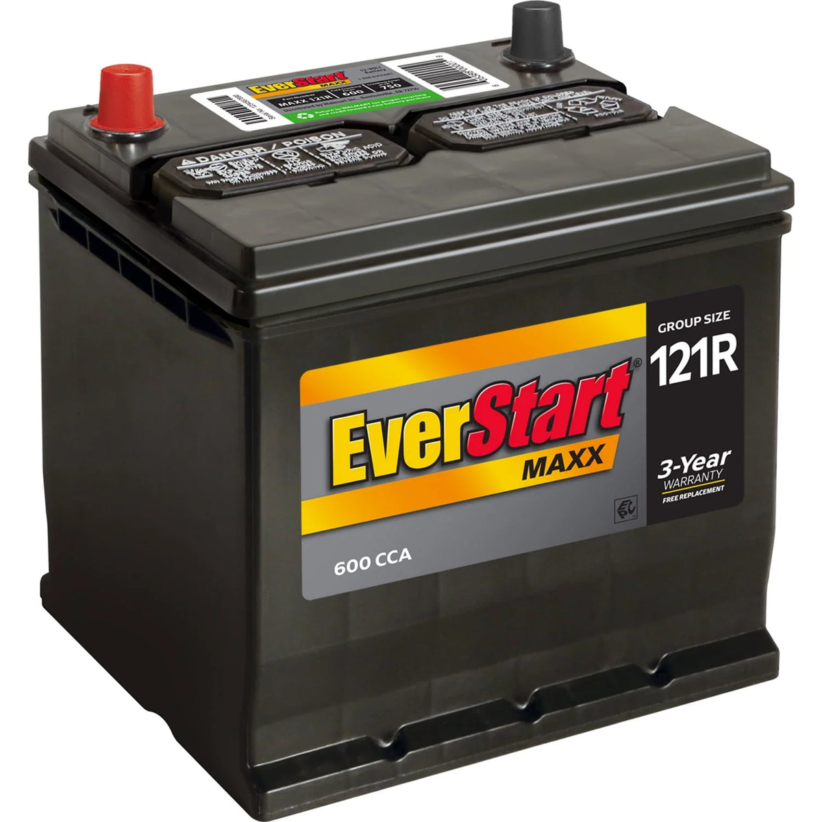 Lead Acid Automotive Battery 12 Volt 600 CCA R53013