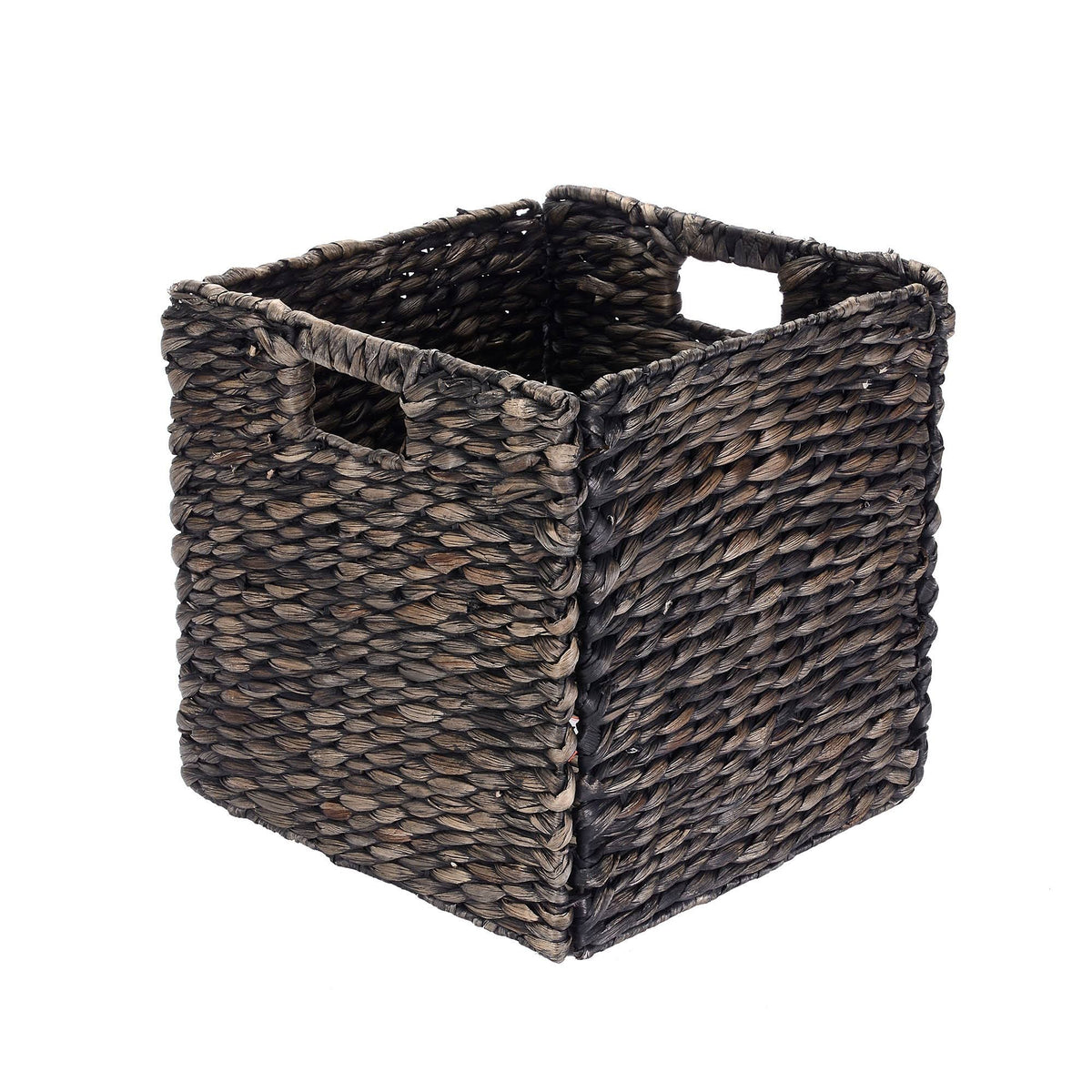 12-Inch Square Wicker Storage Bin, Set of 2 J9092