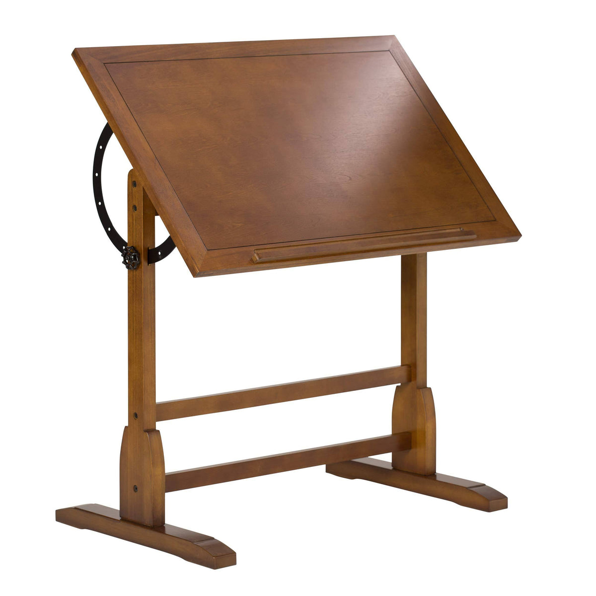 Rustic Oak Drafting Table X70524