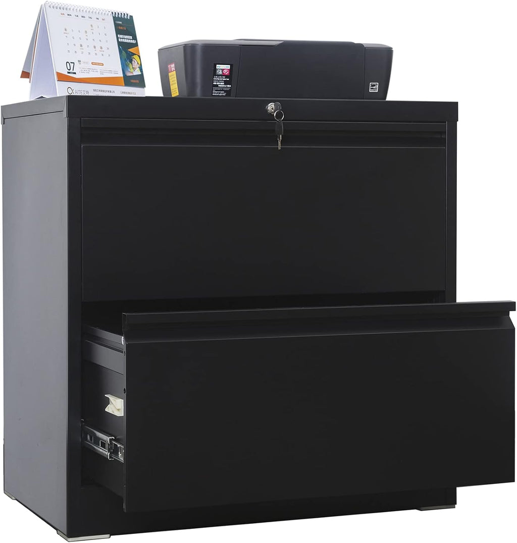 4 Drawer Steel Lateral File Cabinet with Letter/Legal A4 Size Y6894