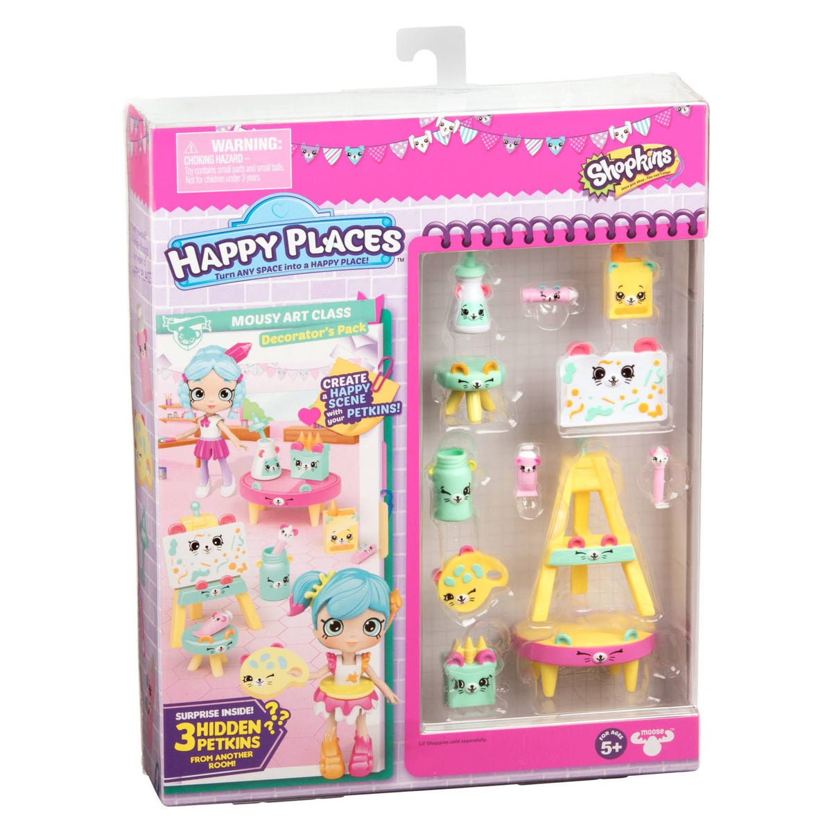 Mousy Art Class Shopkins Decorator Pack P3872