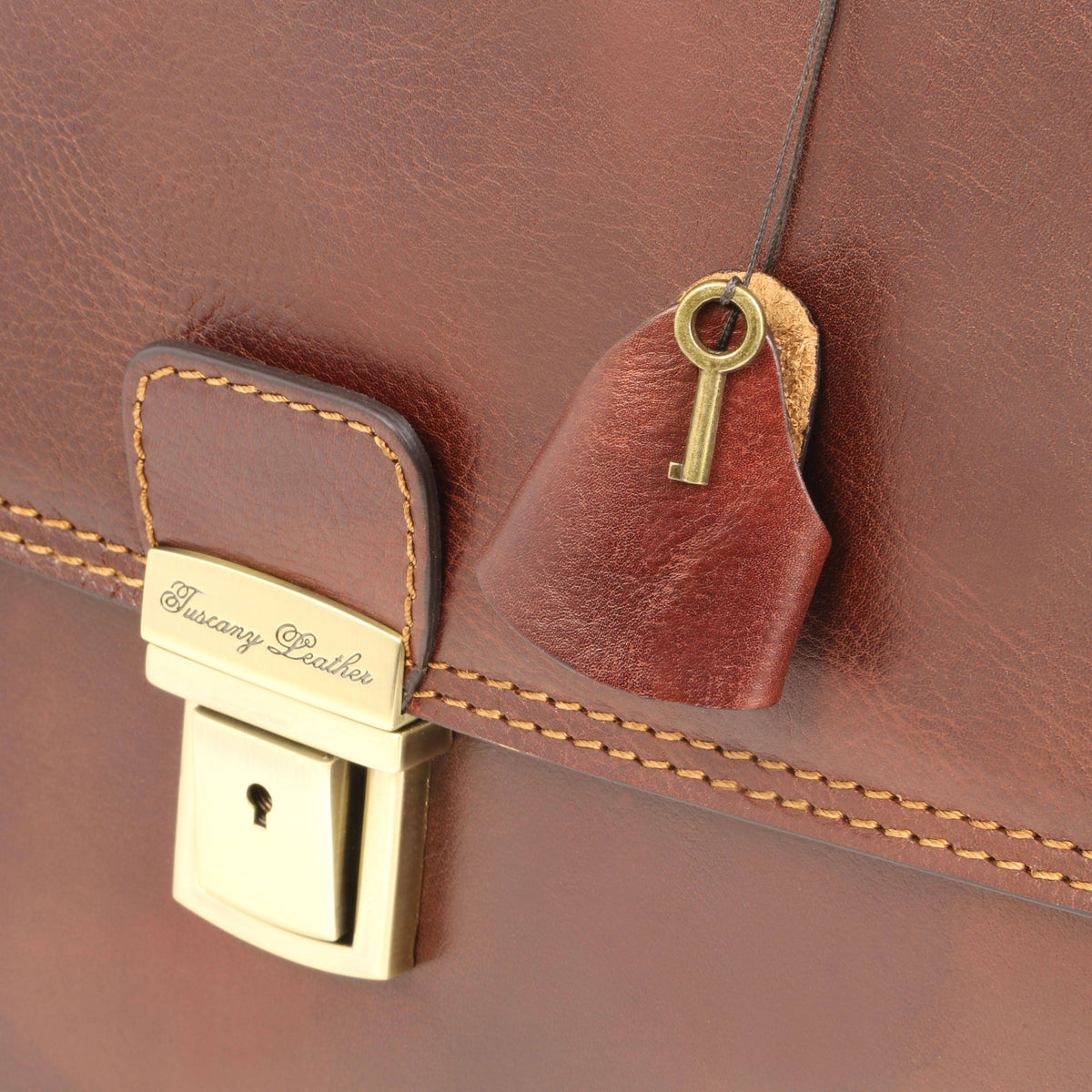 Red Leather Briefcase R490011