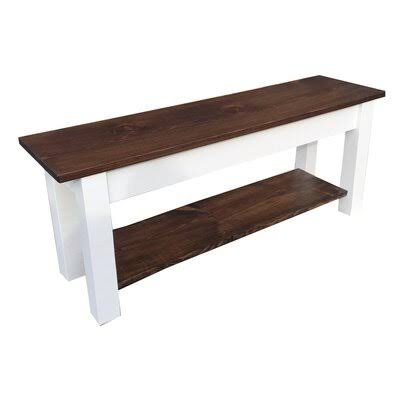 Gray Storage Bench K633