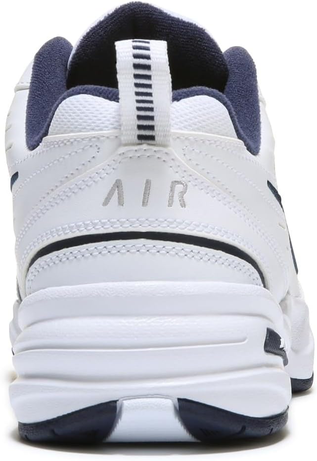 White/Metallic Silver/Navy Men's Walking Shoes V500434