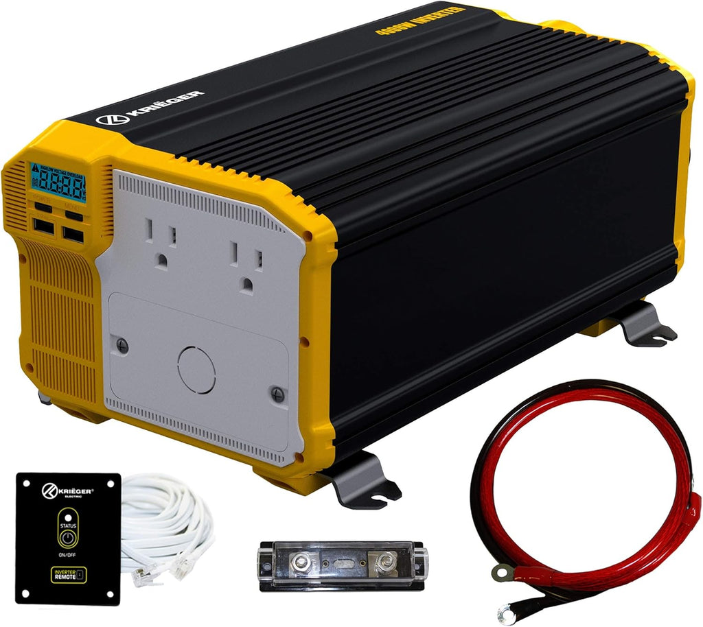 3000 Watts 12V to 110V Modified Sine Wave Power Inverter H30952