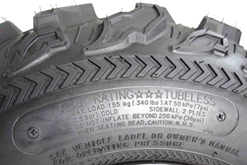 25x8-12 Front ATV 6 PLY Tire A63851