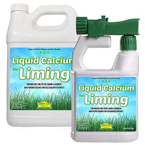 Natural Liquid Calcium Concentrate for Lawn, Garden, Plants - 1 Gallon O83187