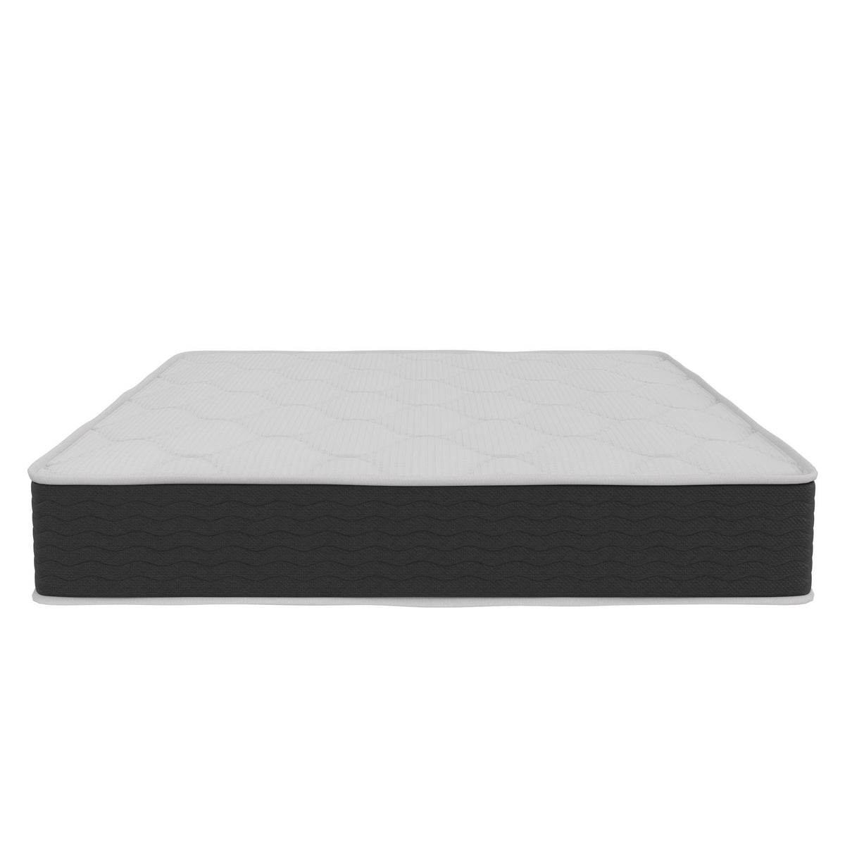 Queen Encased Coil and Memory Foam Hybrid Mattress O8873