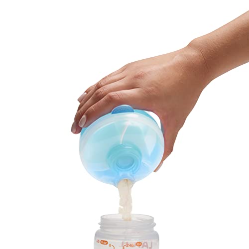 BPA Free Formula Dispenser, 3 9oz Sections, Blue L954768