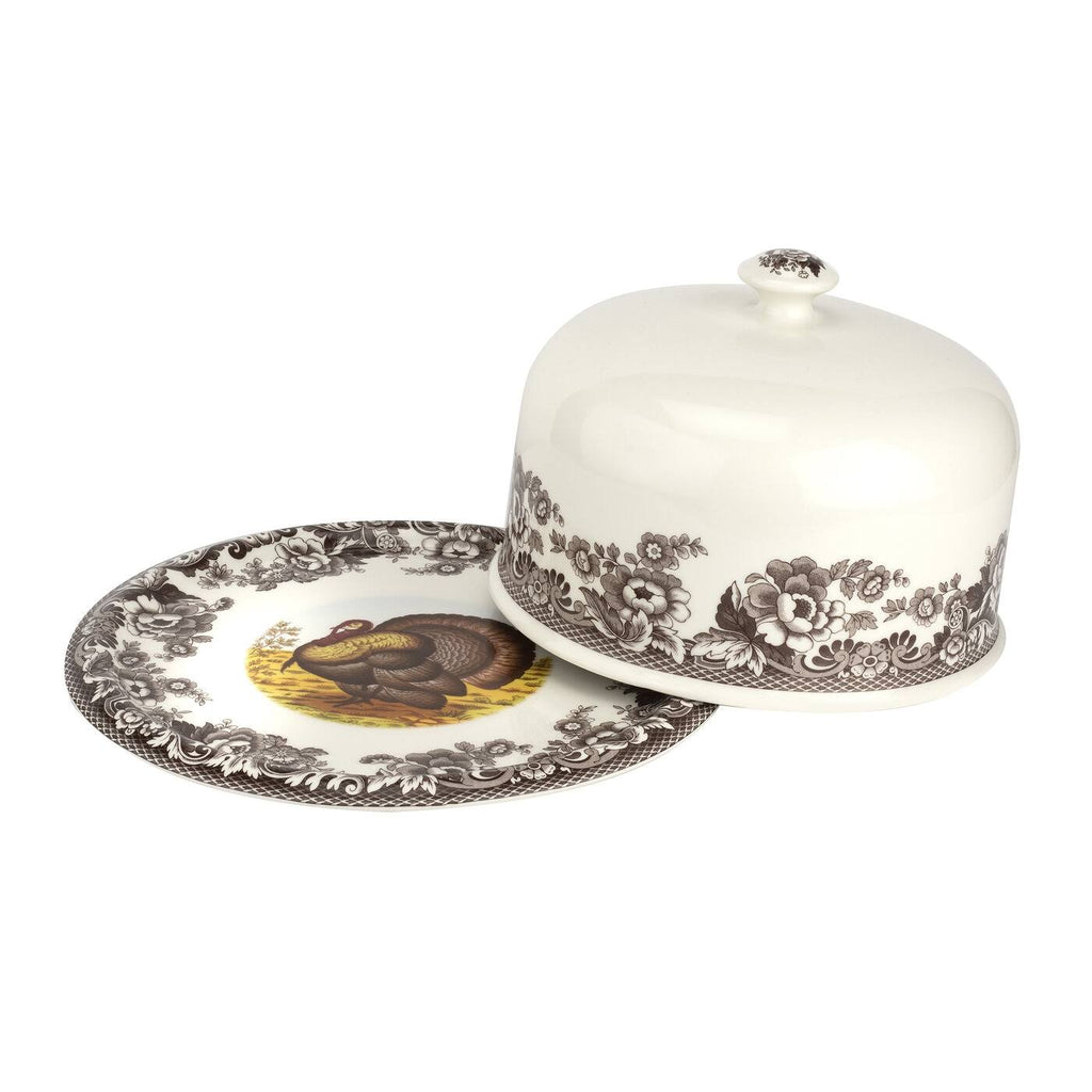 2 Piece Serving Platter with Dome A232