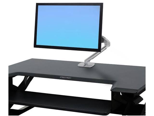 Black Sit-Stand Desktop Workstation I76598