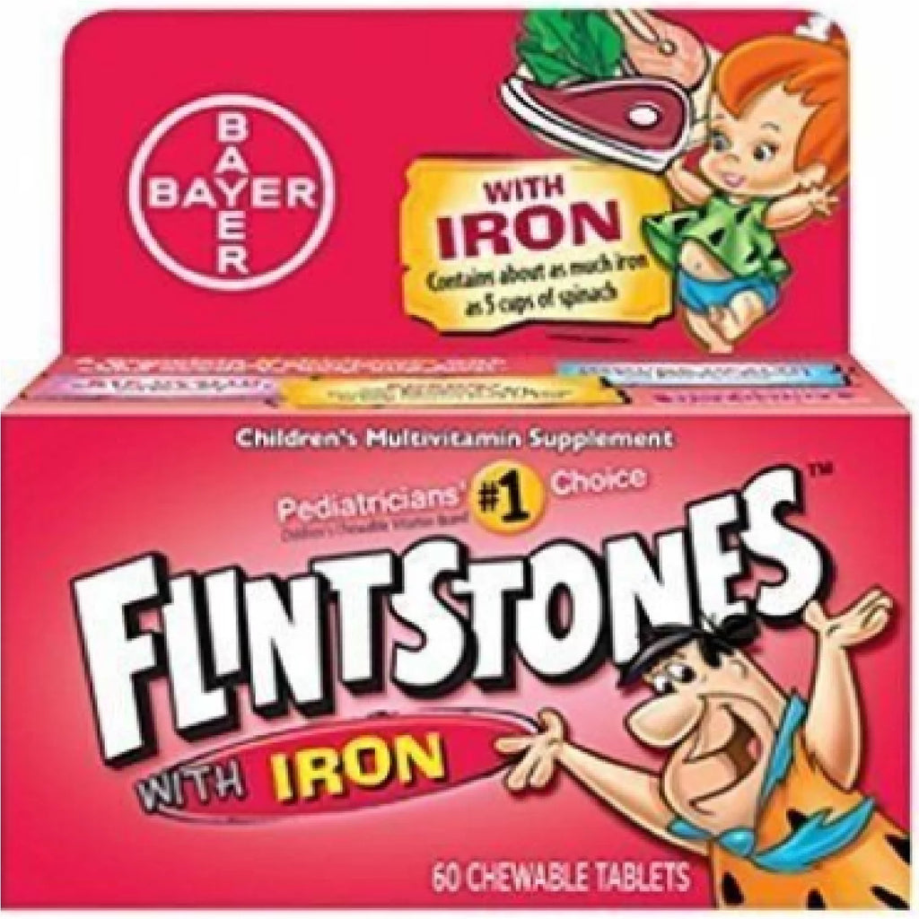 Children's Multivitamin with Iron Chewables, 60 ct, 3 pack O957209