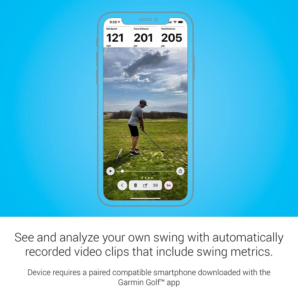 Portable Golf Launch Monitor H487955