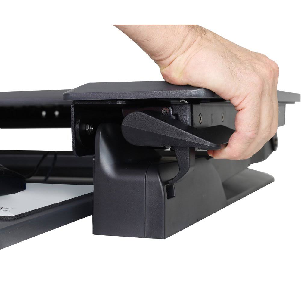 Black Sit-Stand Desktop Workstation I76598