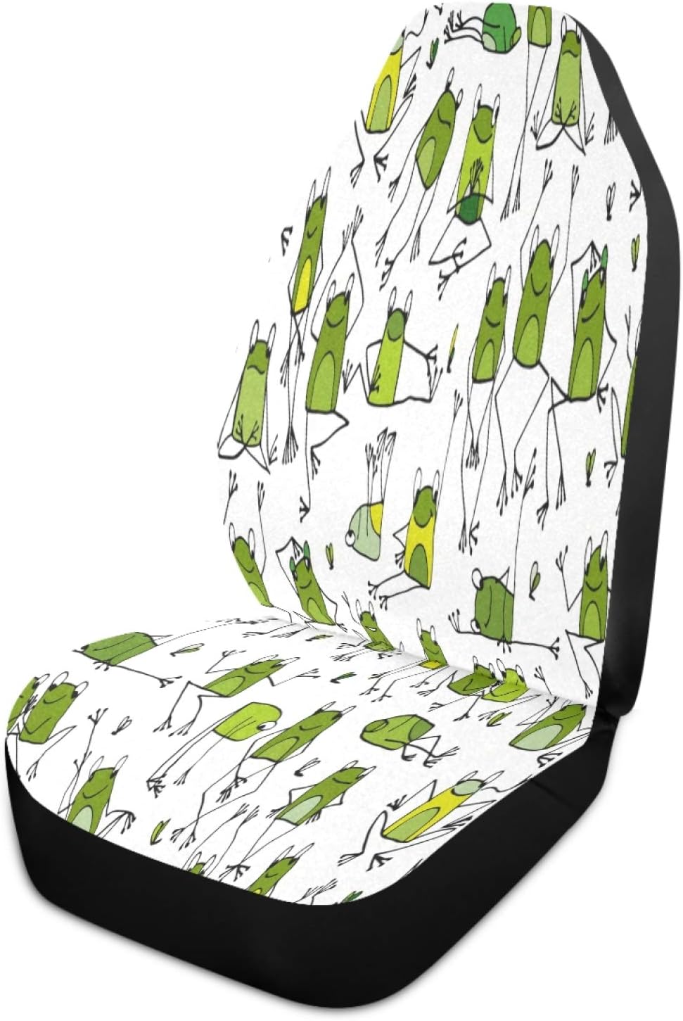 Vintage Leopard Print Bucket Seat Cover Pack of 2 P1659