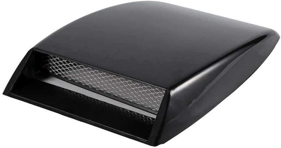 White Car Hood Vent Cover Q9563