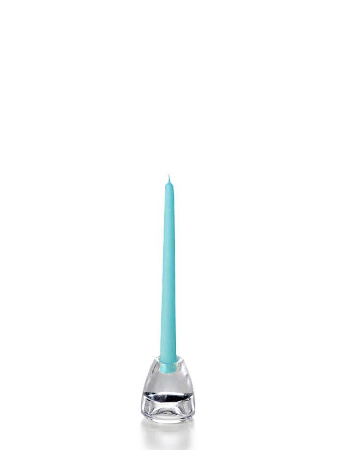 Taper Candles Caribbean Blue 10x22 Set of 144 M370