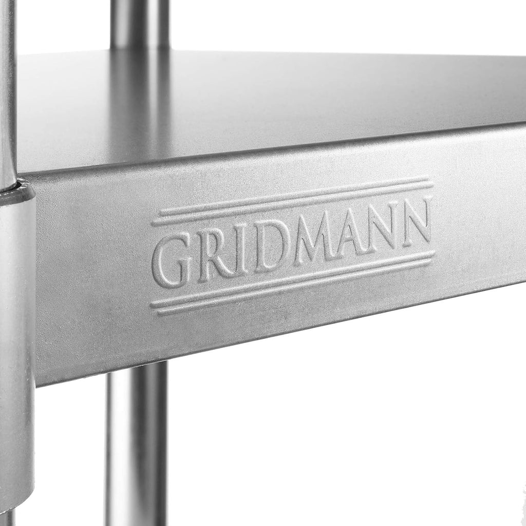 Stainless Steel Commercial Work Table with 4 Casters 48 in. x 24 in. L7100