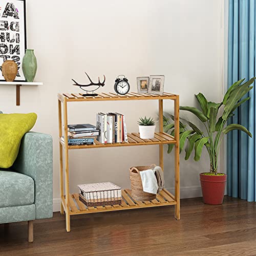 Bamboo 5-Tier Corner Shelf J9502