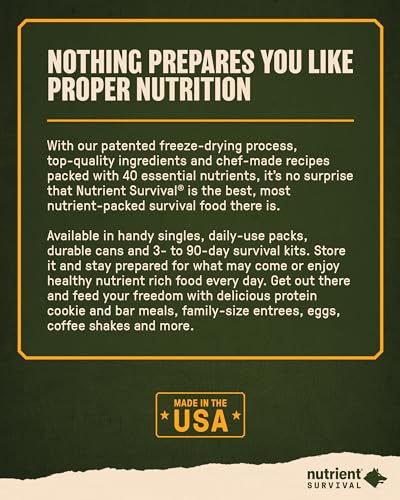 MRE Homestyle Scramble Eggs, Ready to Eat Meals (9 Servings) Freeze Dried Emergency Food Supply N354