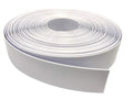 White 2" x 20' Vinyl Strap Roll R239