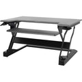 Black Sit-Stand Desktop Workstation I76598