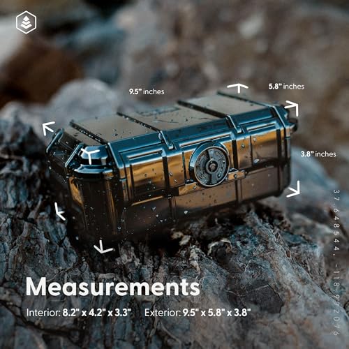 Green Waterproof Dry Box Protective Case Q7728