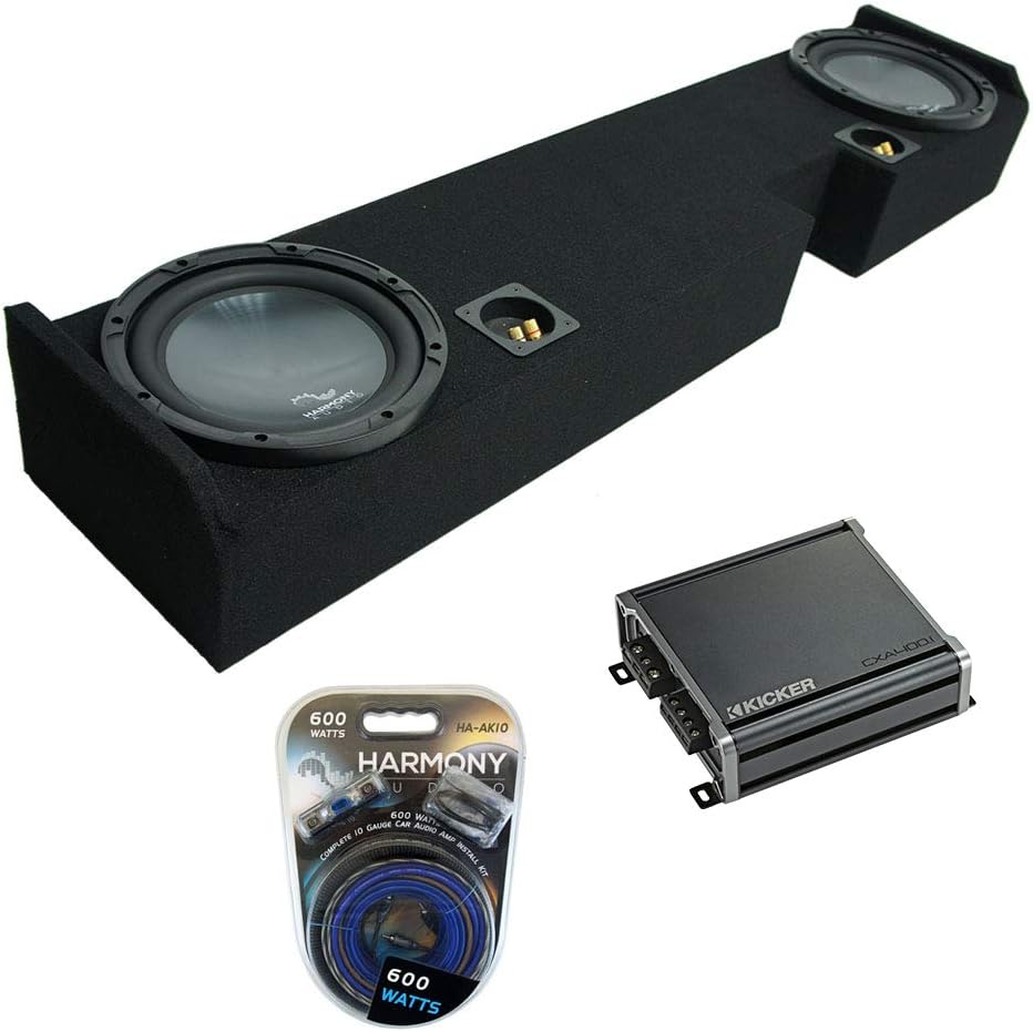 Dual 10 Sub Box & CXA400.1 Bundle W740557