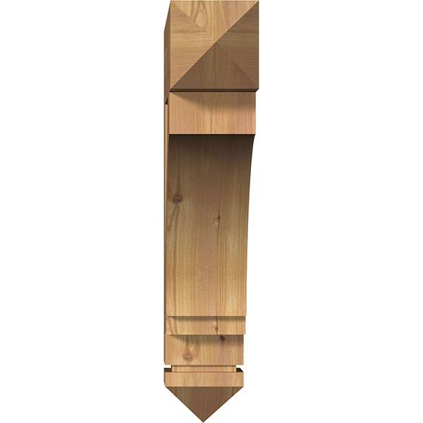 5 1/2x22W x 28x22D x 28x22H Western Red Cedar Bracket U940
