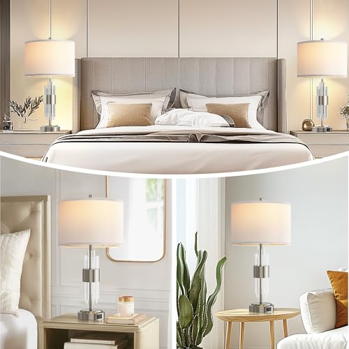 Gold Table Lamp with USB A+C Ports Set of 2 M9807