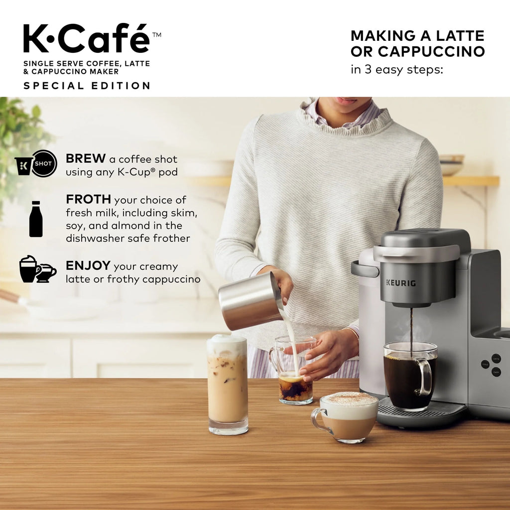 Single Serve Coffee Latte and Cappuccino Maker W242