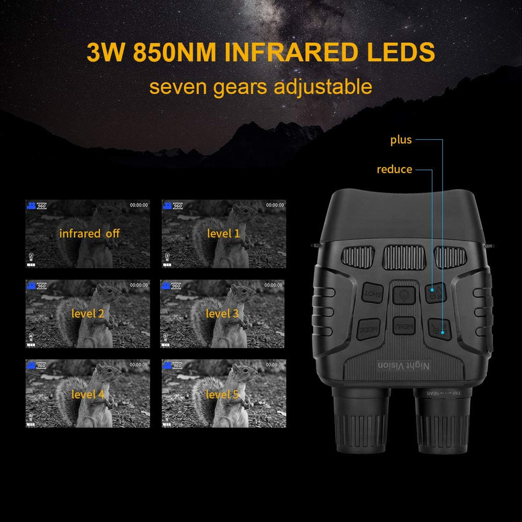 Digital Infrared Night Vision Binoculars with 32G Memory Card G113555
