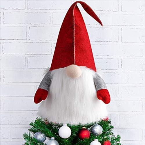25 Inch Plush Gnome Christmas Tree Topper D714