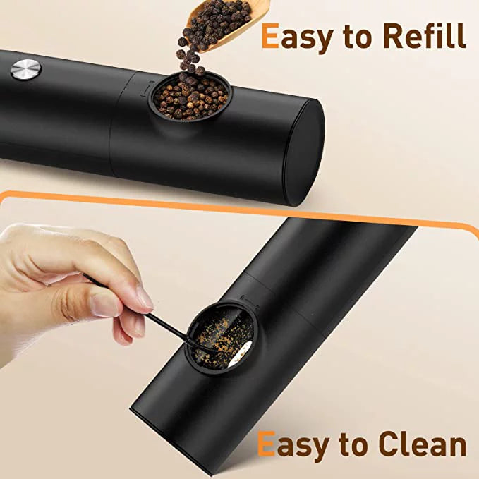 Electric Salt and Pepper Grinder Set of 2 P89744
