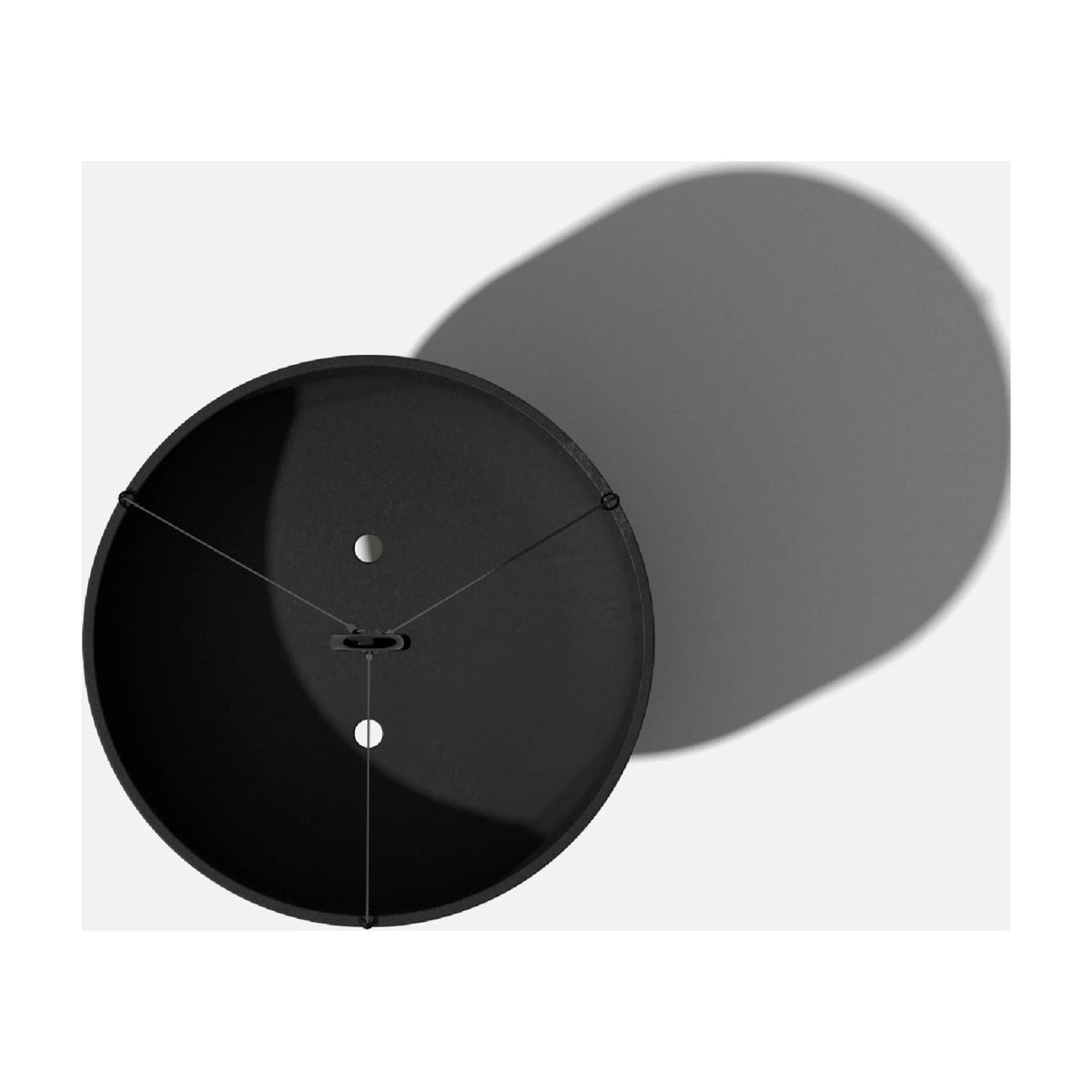 14" Hanging Bowl Planter 2-Pack Black E4881