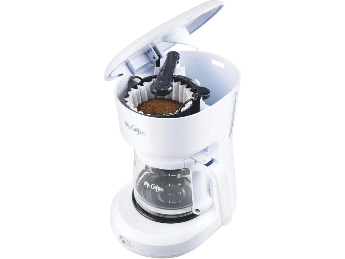 5-Cup White Coffee Maker N2886