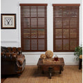 Dark Oak 2in. Cordless Faux Wood Blind Z31137