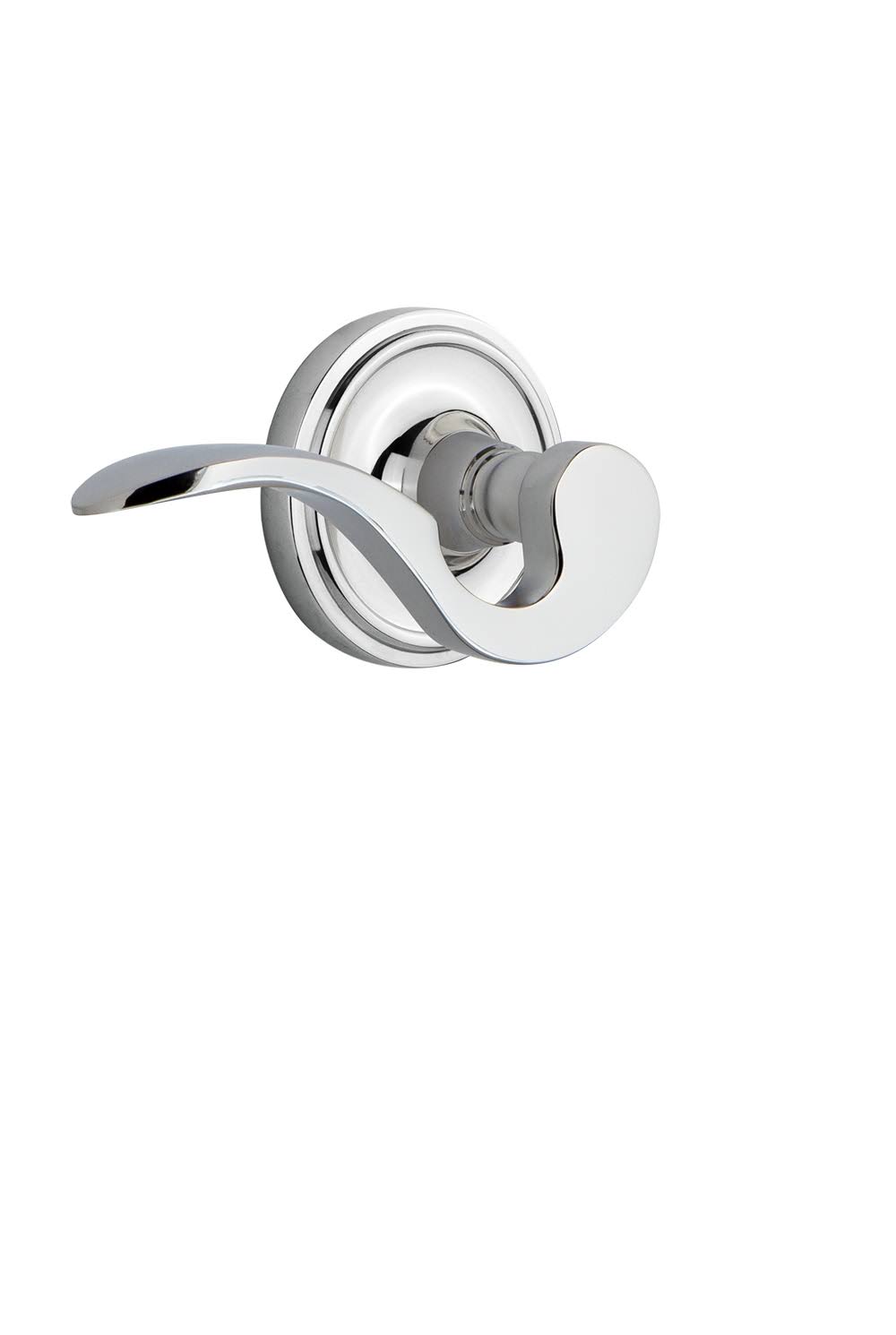 Bright Chrome Passage Door Lever U6500
