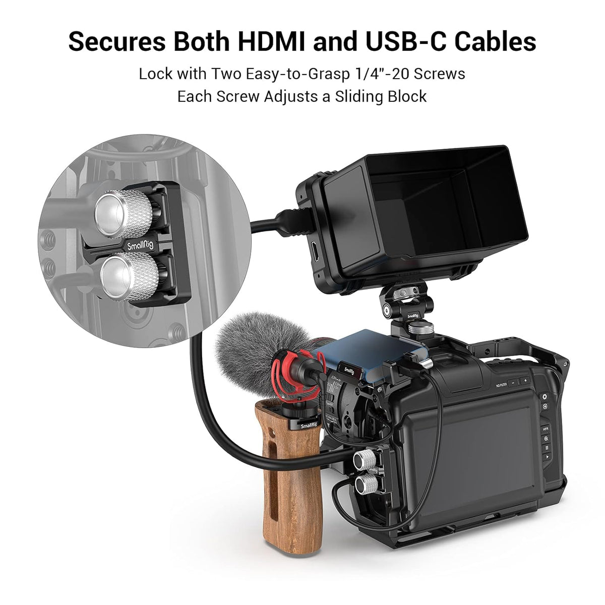 HDMI & USB-C Cable Clamp T396
