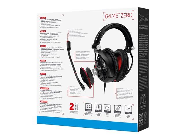 Enclosed Gaming Headset Black H261