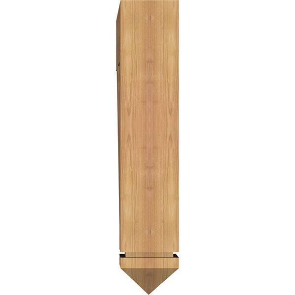 5 1/2x22W x 28x22D x 28x22H Western Red Cedar Bracket U940