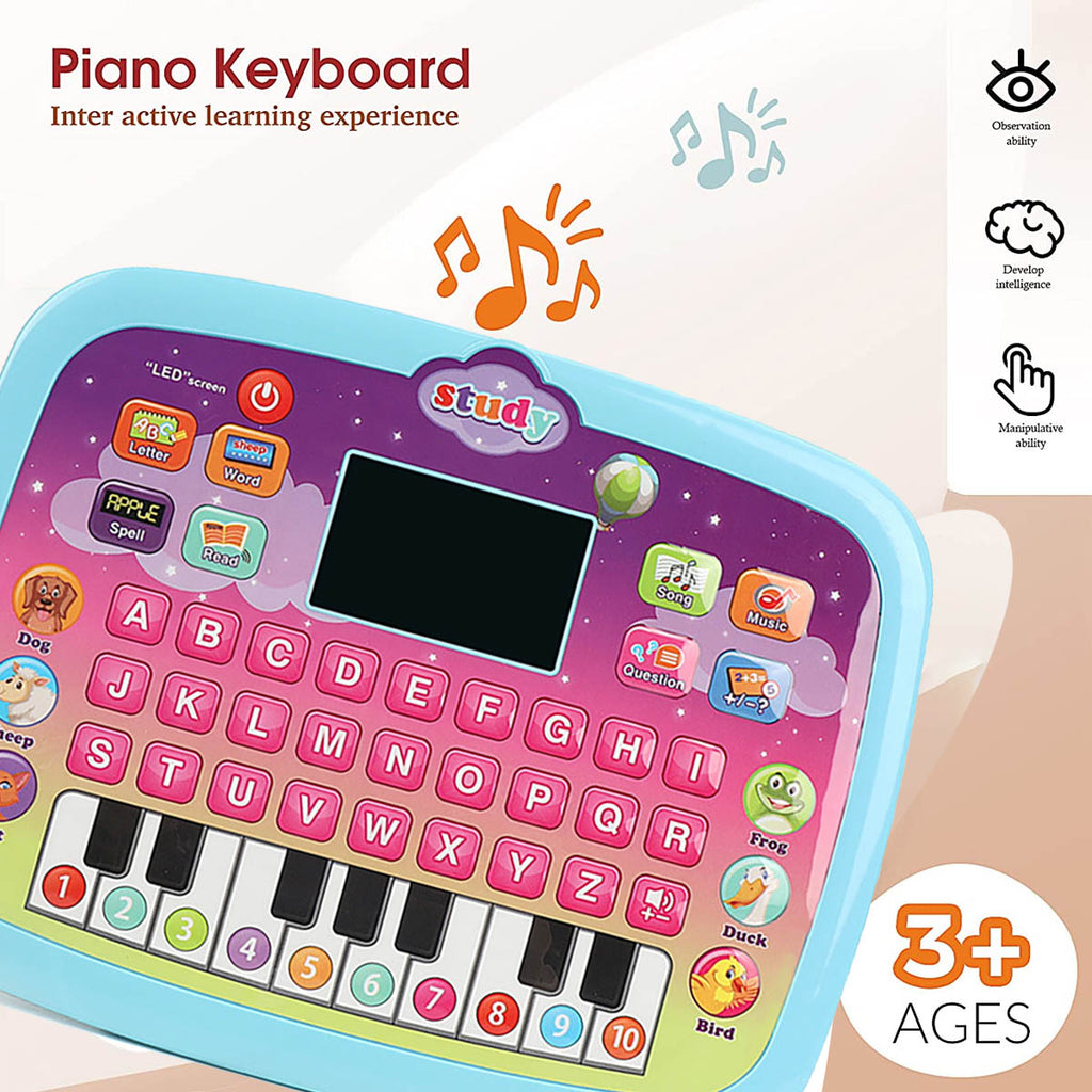 Kid Tablet Toddler Learning Pad Educational Toys X93317