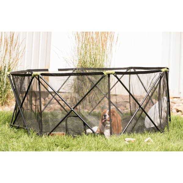 8 Panel Foldable Portable Steel Pet Play Pen M3488