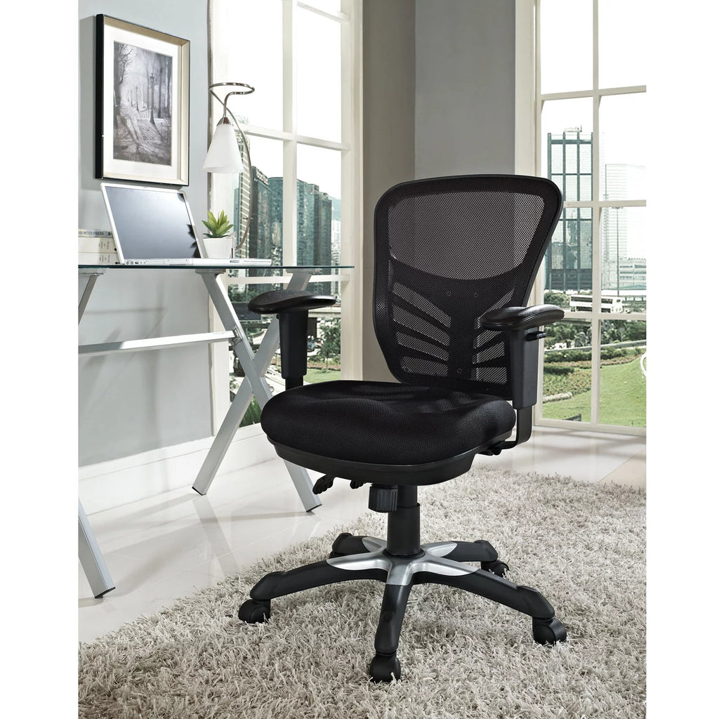 Black Mesh Office Chair T675